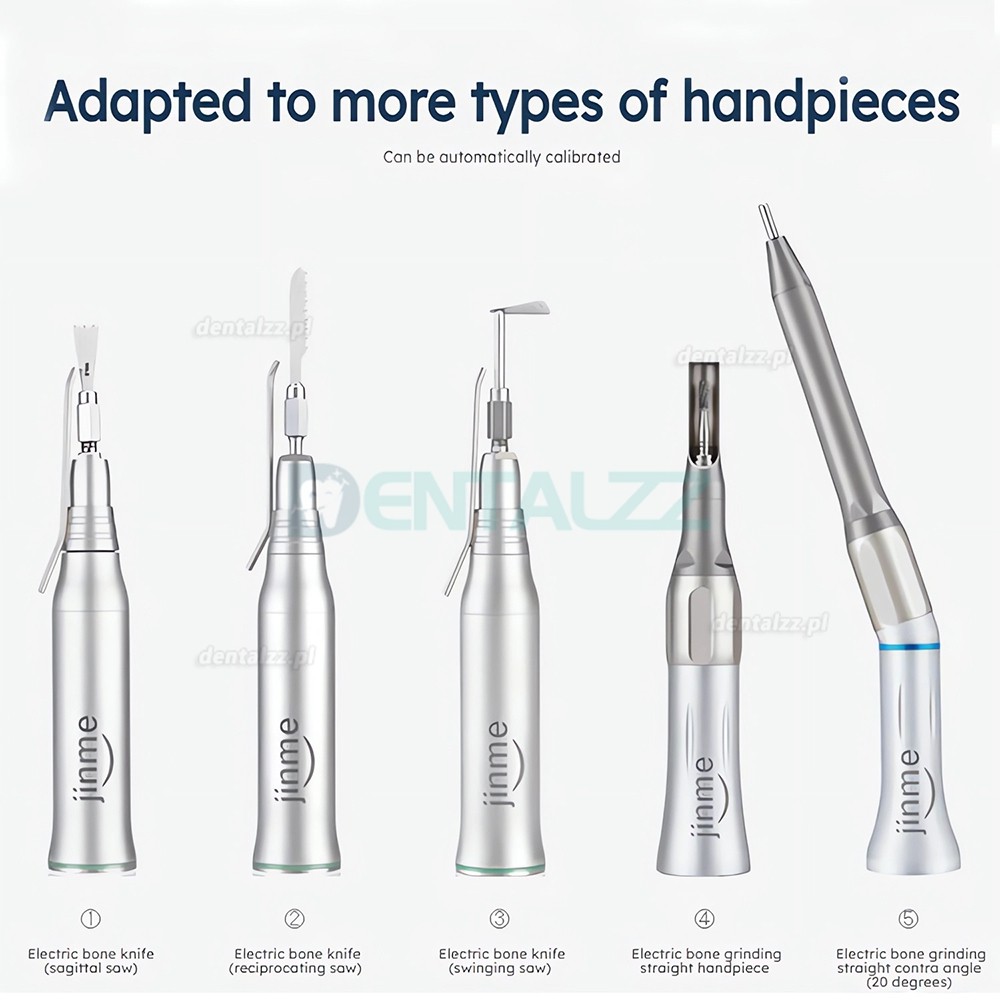 Jinme ES70 System Chirurgiczny Implantologiczny z Końc&oacute;wkami Kątowymi